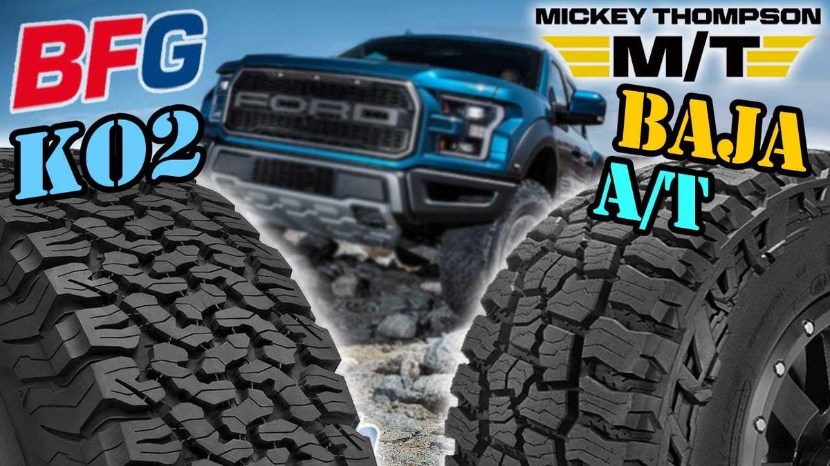 Mickey Thompson Baja Boss AT vs BFG KO2