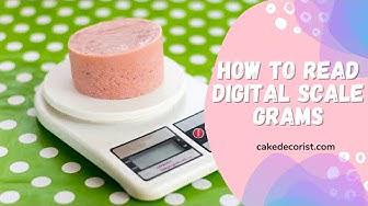 'Video thumbnail for How To Read Digital Scale Grams'