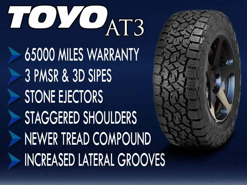 Toyo AT3 Features