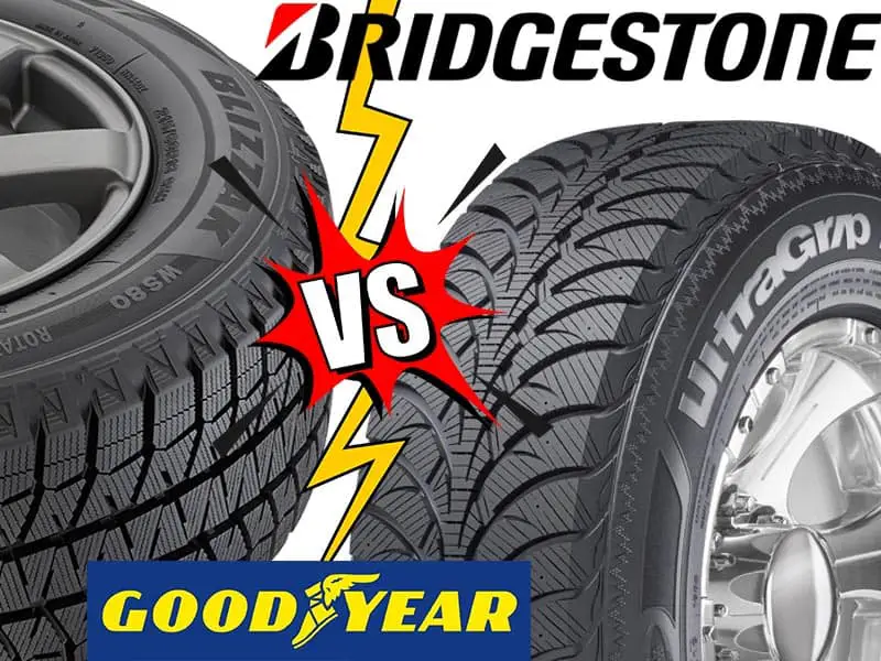 Goodyear Ultra Grip Ice Vs Bridgestone Blizzak Ws80