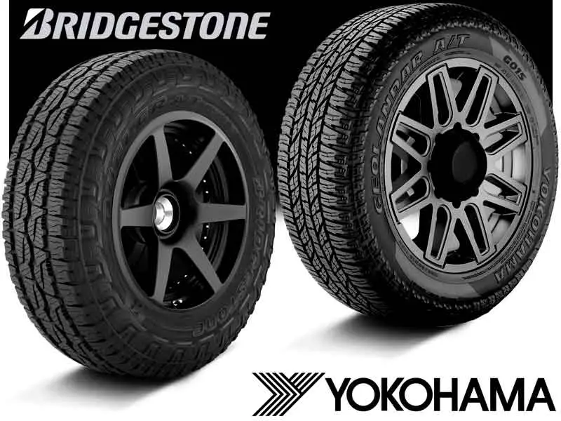 Yokohama Geolandar AT G105 vs Bridgestone Dueler AT Revo 3