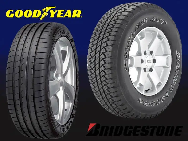 Bridgestone Dueler vs Goodyear Eagle F1 Asymmetric 3