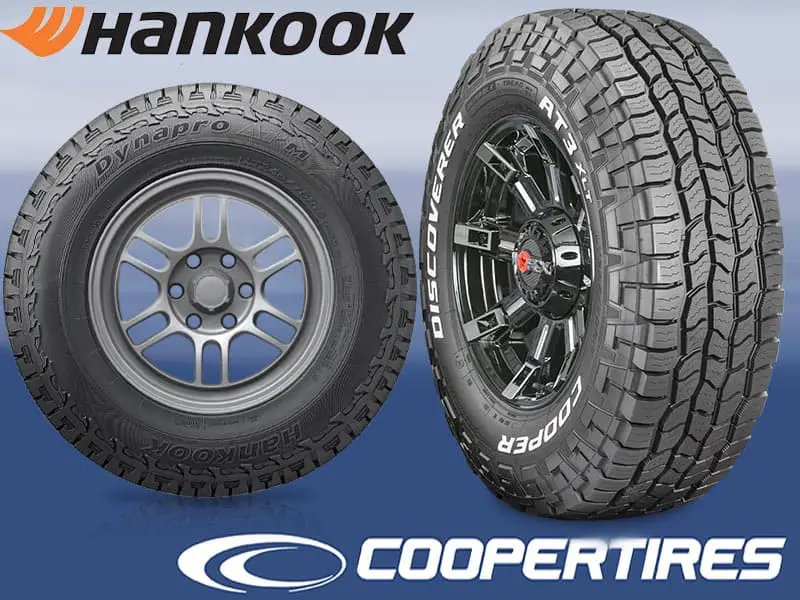 Cooper Discoverer AT3 vs Hankook Dynapro ATM RF10