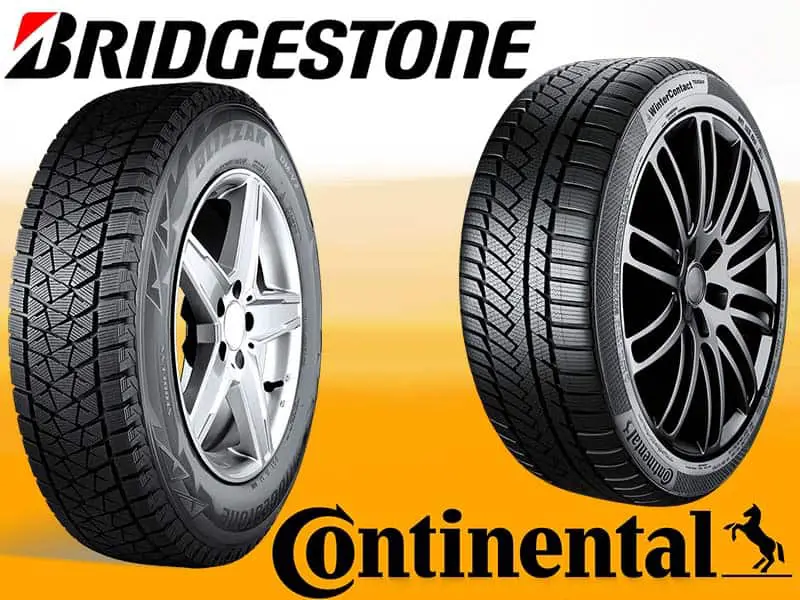 Bridgestone Blizzak DM-V2 vs Continental WinterContact TS 850 P