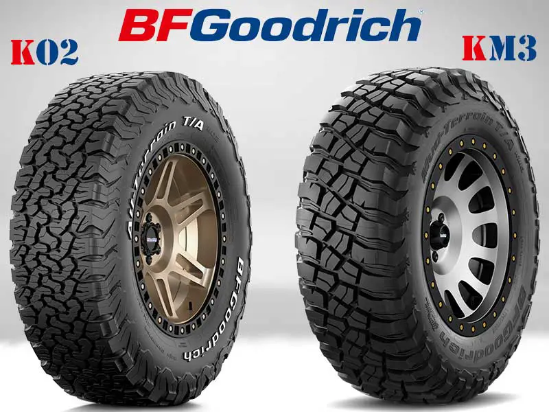 BFGoodrich KO2 Vs BFGoodrich KM3