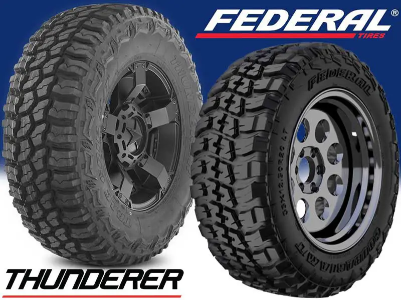 Federal Couragia MT vs Thunderer Trac Grip MT