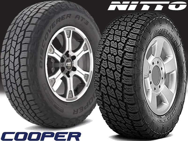 Nitto Terra Grappler vs Cooper Discoverer AT3