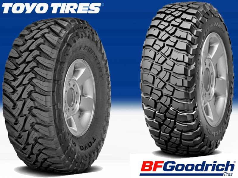 BFGoodrich KM3 VS Toyo M/T