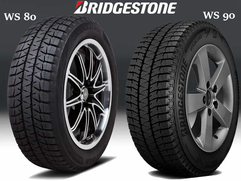Bridgestone Blizzak WS80 vs WS90