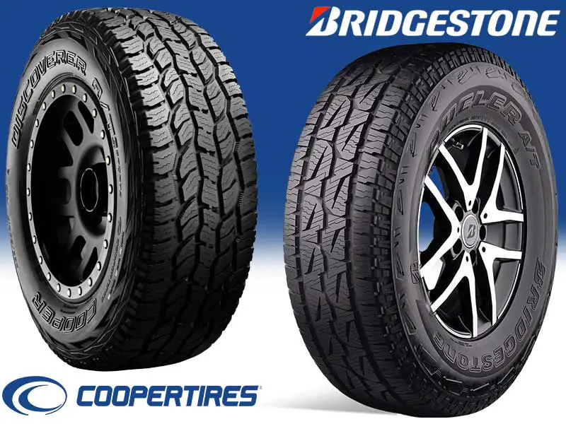 Bridgestone Dueler AT vs Cooper AT3 Sport 2