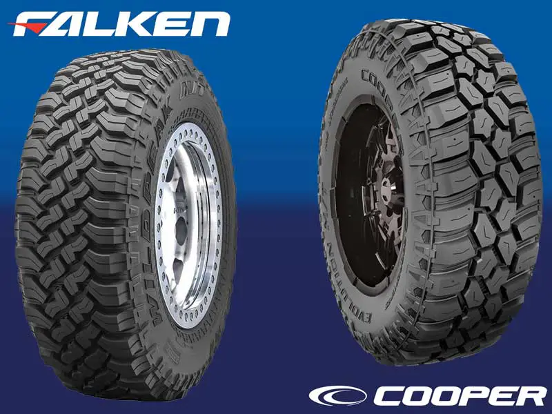 Cooper Evolution MT vs Falken Wildpeak MT