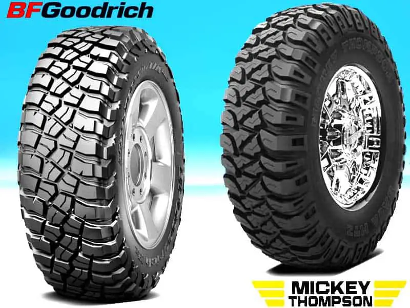 BFG KM3 vs Mickey Thompson Baja MTZ