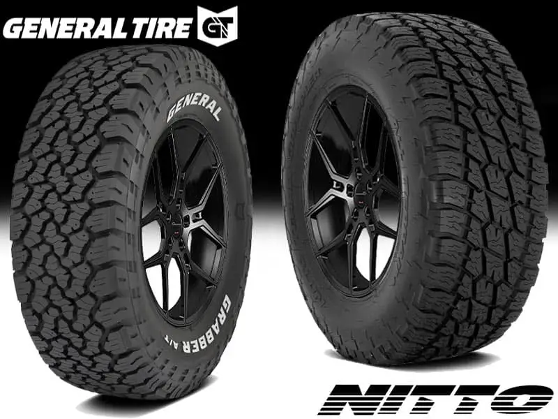 General Grabber ATX vs Nitto Terra Grappler G2