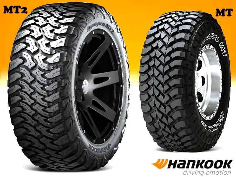 Hankook Dynapro MT VS MT2