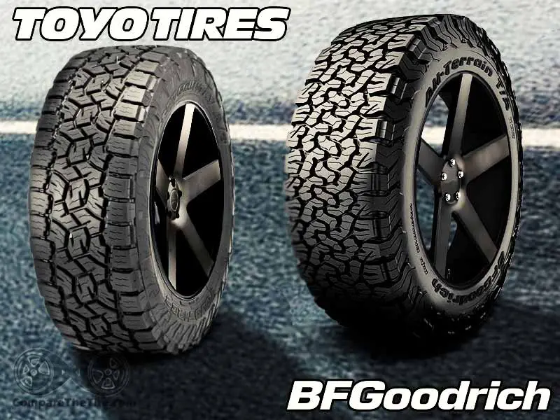 Toyo Open Country AT3 vs BFGoodrich KO2