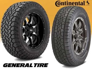 Continental TerrainContact AT Vs General Grabber (APT & ATX)