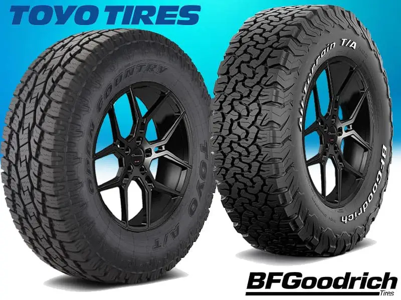 BF Goodrich KO2 vs Toyo Open Country AT2