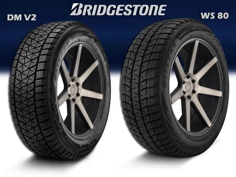 Bridgestone Blizzak WS80 vs. Bridgestone Blizzak DM V2