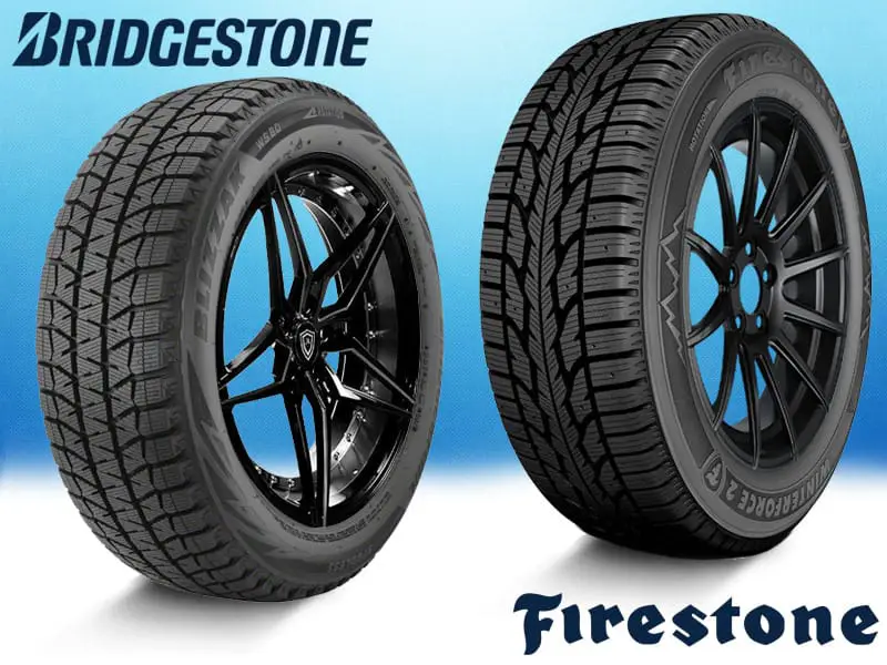 Bridgestone Blizzak WS80 vs. Firestone Winterforce 2