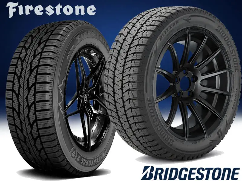 Bridgestone Blizzak WS90 vs. Firestone Winterforce 2
