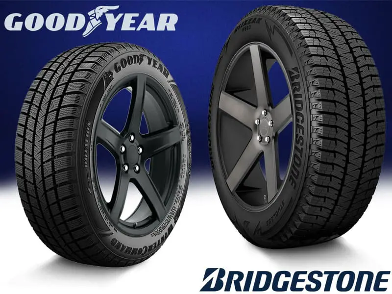 Bridgestone Blizzak WS90 vs. Goodyear Wintercommand