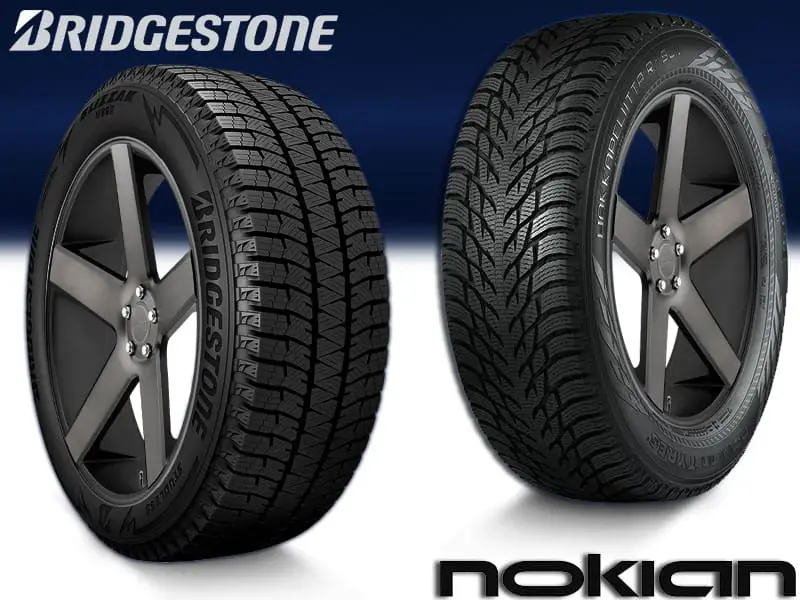 Bridgestone Blizzak WS90 vs. Nokian Hakkapeliitta R3