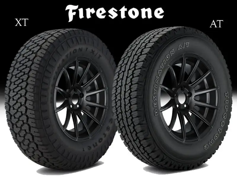 Firestone Destination AT vs Firestone Destination XT