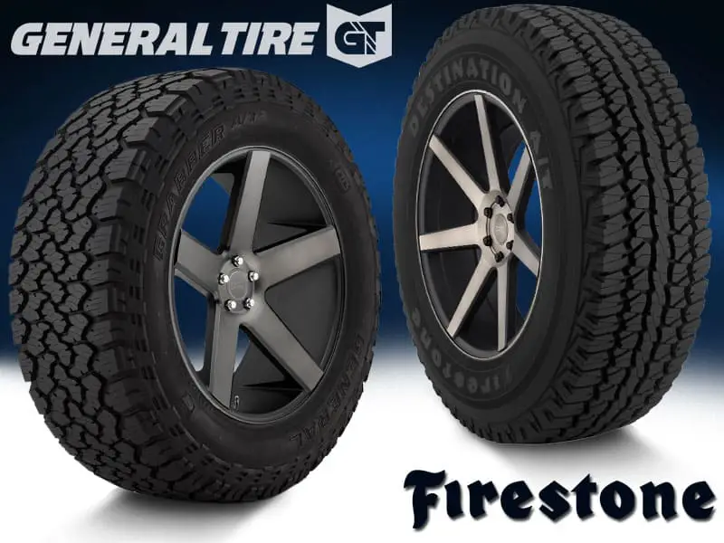 Firestone Destination AT vs General Grabber ATX