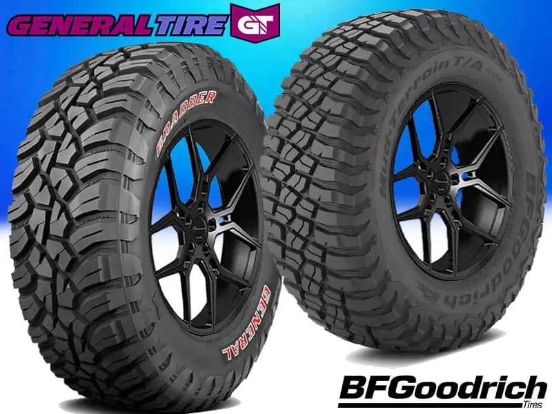 General Grabber X3 VS BFGoodrich KM3