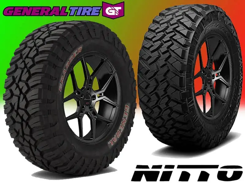 General Grabber X3 vs Nitto Trail Grappler G2