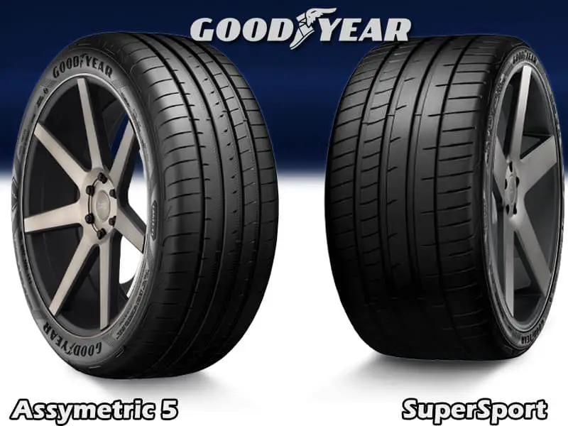 Goodyear Eagle F1 Asymmetric 5 vs SuperSport