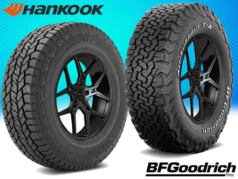 Hankook Dynapro AT2 vs BFGoodrich KO2