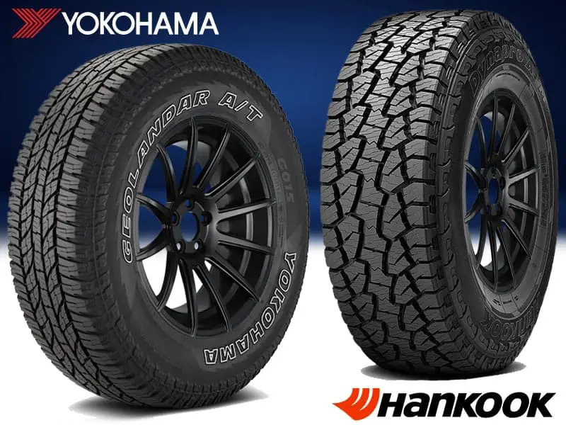 Hankook Dynapro ATM vs Yokohama Geolandar G015