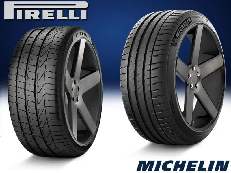 Michelin Pilot Sport 4 vs Pirelli P Zero
