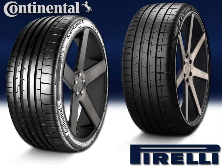 Pirelli P Zero Vs Continental Sport Contact 6