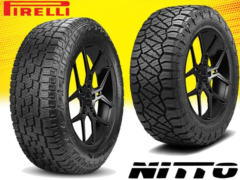 Pirelli Scorpion All Terrain Plus vs Nitto Ridge Grappler