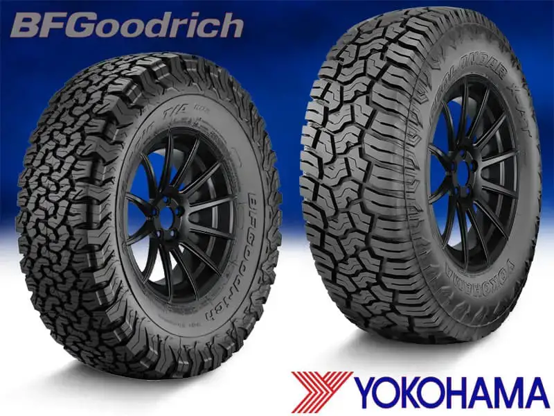 Yokohama Geolandar X At Vs Bfgoodrich Ko2 Comparethetire