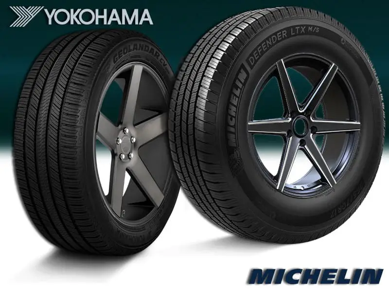 Yokohama Geolandar CV G058 vs Michelin defender ltx m/S