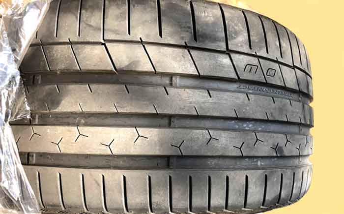 Continental ExtremeContact Sport Tread Pattern