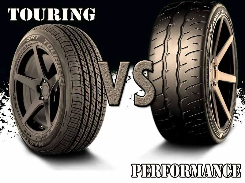 Touring vs Performance tires