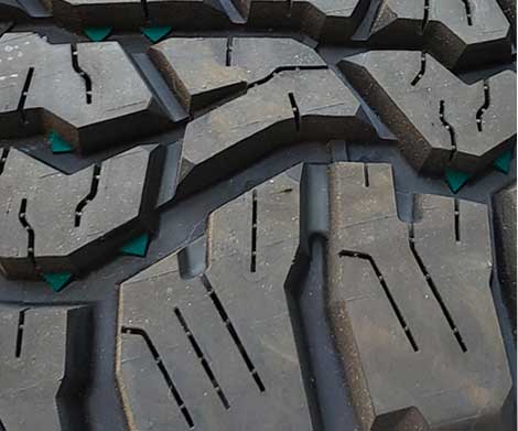 Goodyear Ultra Terrain Tractive groove tech